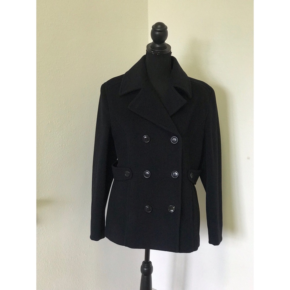 Wool Pea Coat.
